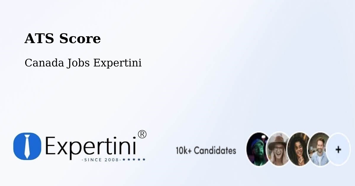 ATS Score - Canada Jobs Expertini