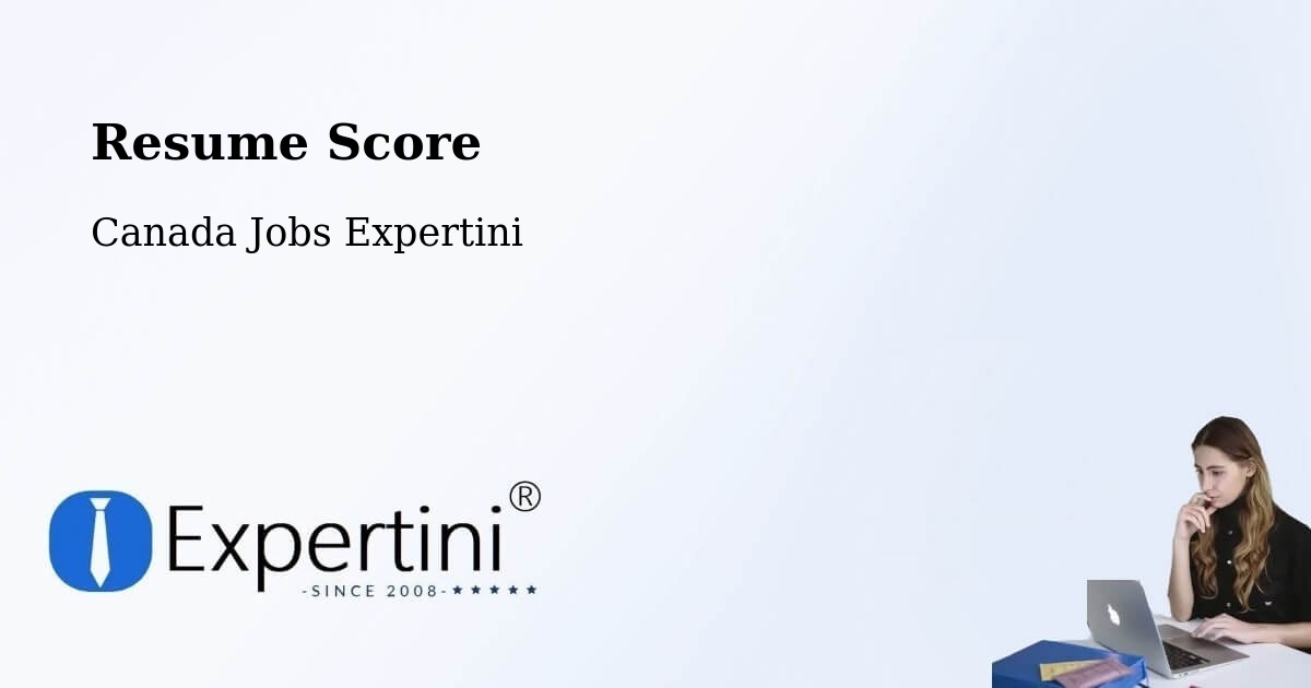 Resume Score - Canada Jobs Expertini